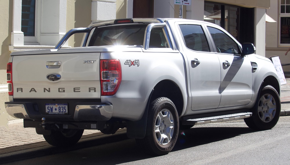 กลอนล็อคประตูหน้า LH FORD RANGER ปี 2015-2017 (1ชิ้น) แท้ / รูปจริง