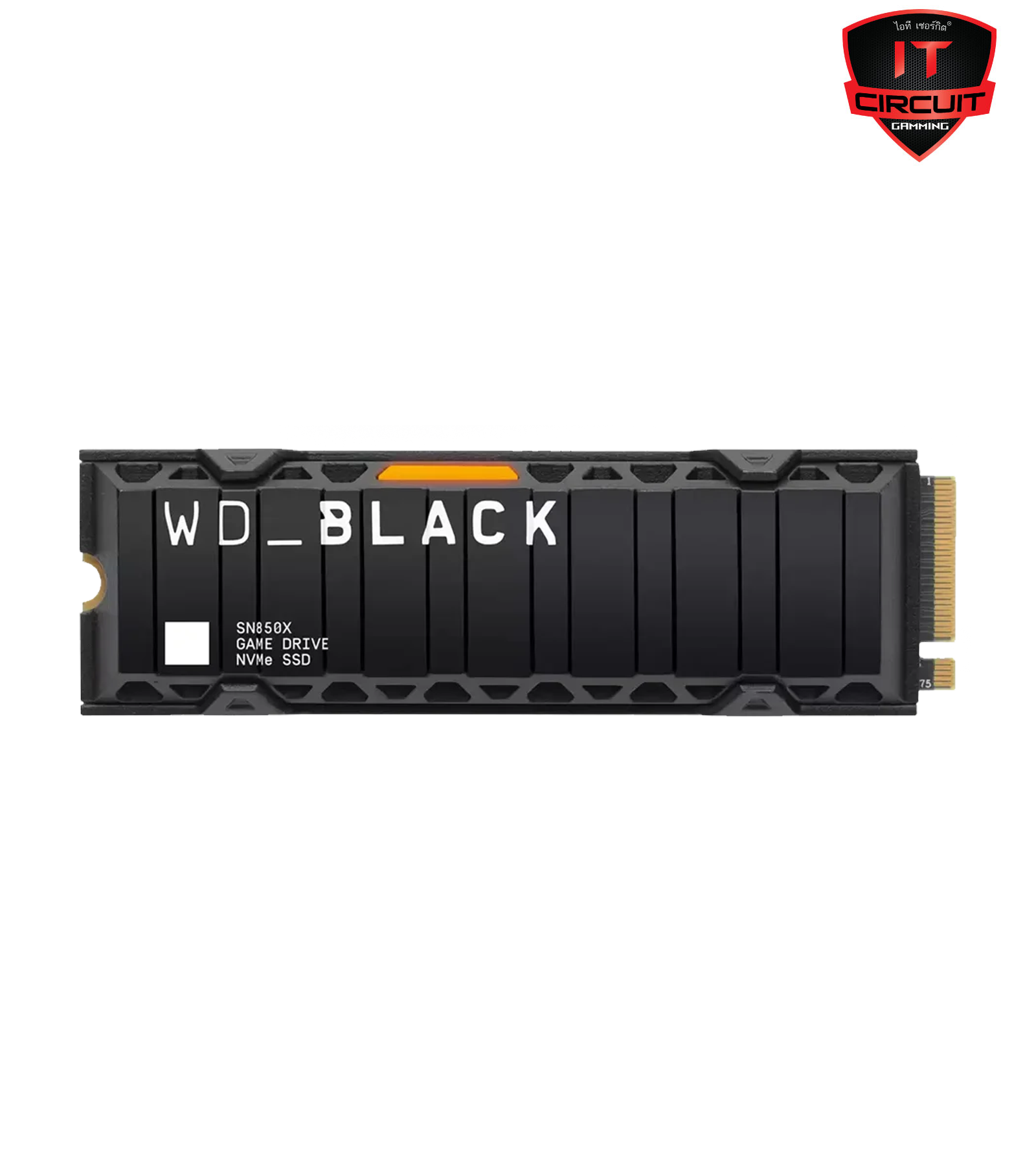 2 TB SSD (เอสเอสดี) WD BLACK SN850X WITH HEATSINK - PCIe 4x4/NVMe M.2 2280 (WDS200T2XHE)