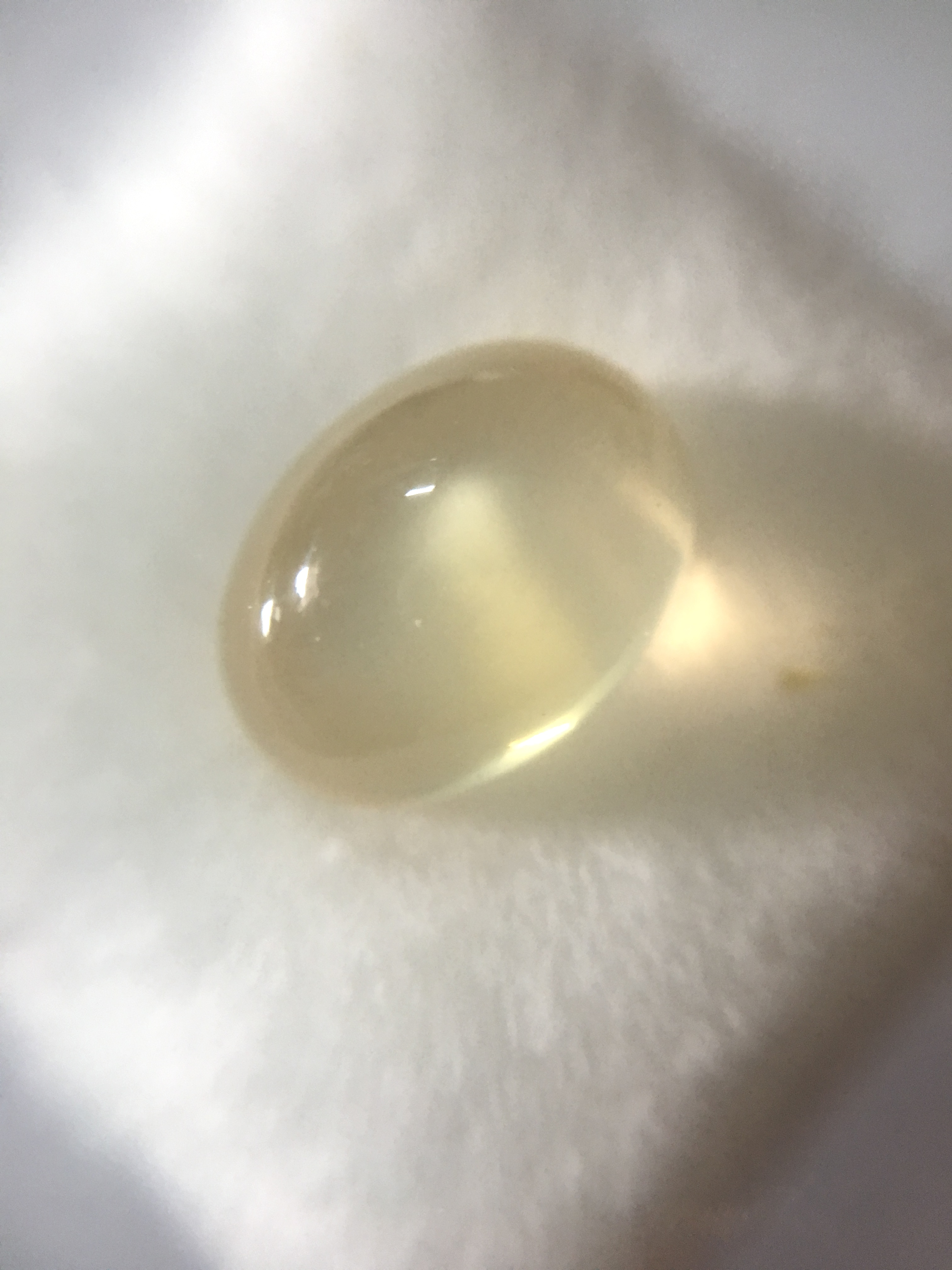 MOONSTONE มูนสโตนแท้ 5.8 กะรัต เนื้อใสติ๊ง เงาสวยสว่าง เชฟนูนเล่นแสงดีม๊าก