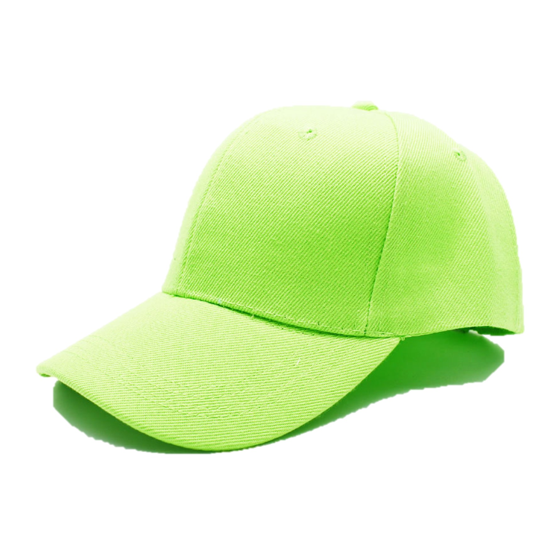 หมวกแก๊ปสีเขียวอ่อน