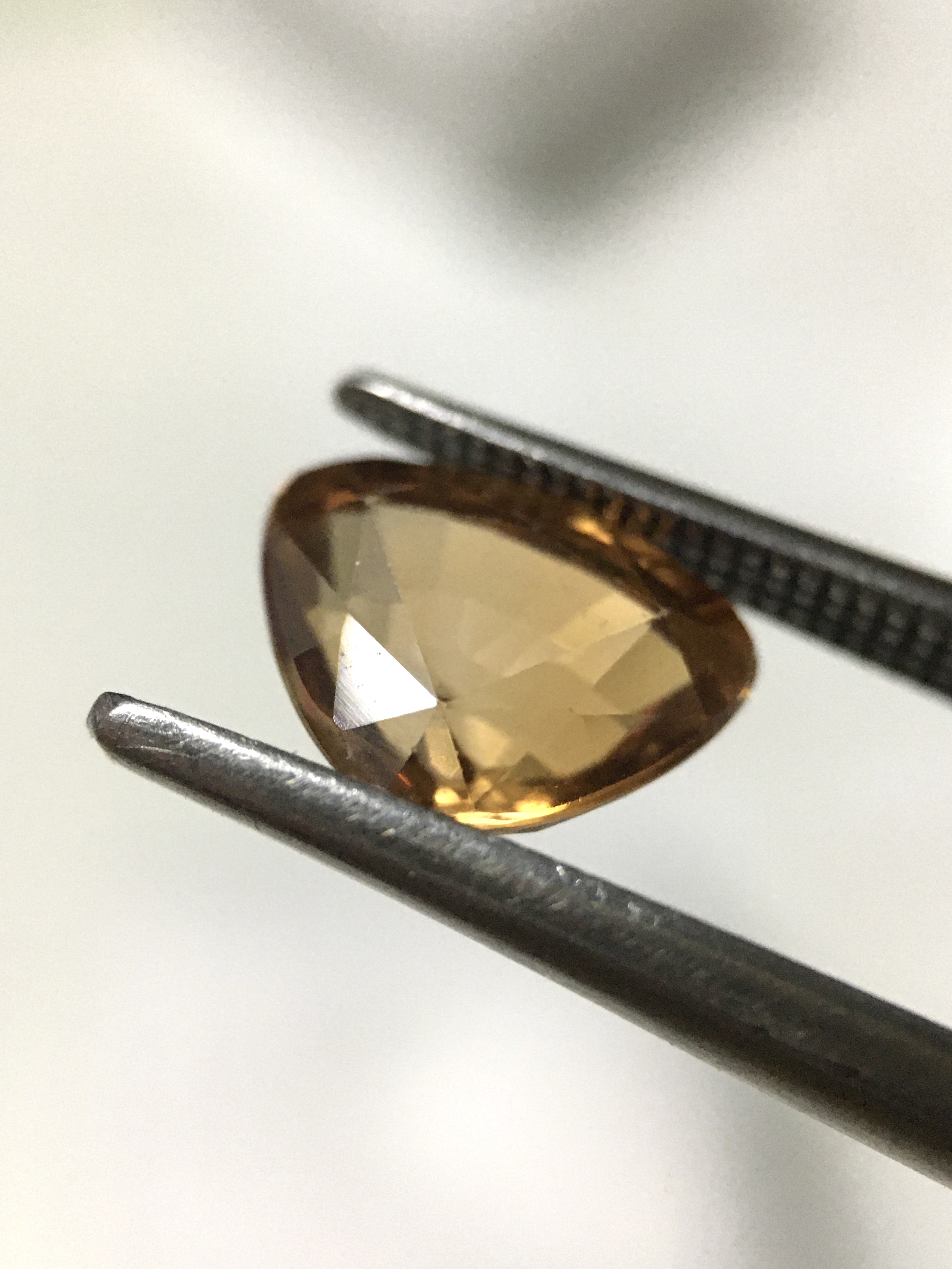 ZIRCON เพทาย แท้ 2.58 กะรัต พลอยแท้ ประกายเพชร เนื้อใส ไฟดี สวย น่าสะสม