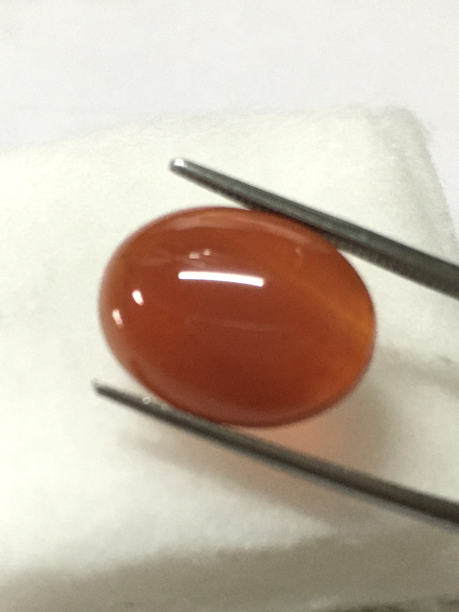 RED AGATE โมราแดง 8.8 กะรัตหินแท้เนื้อเนียนสวย สีสดฉ่ำ