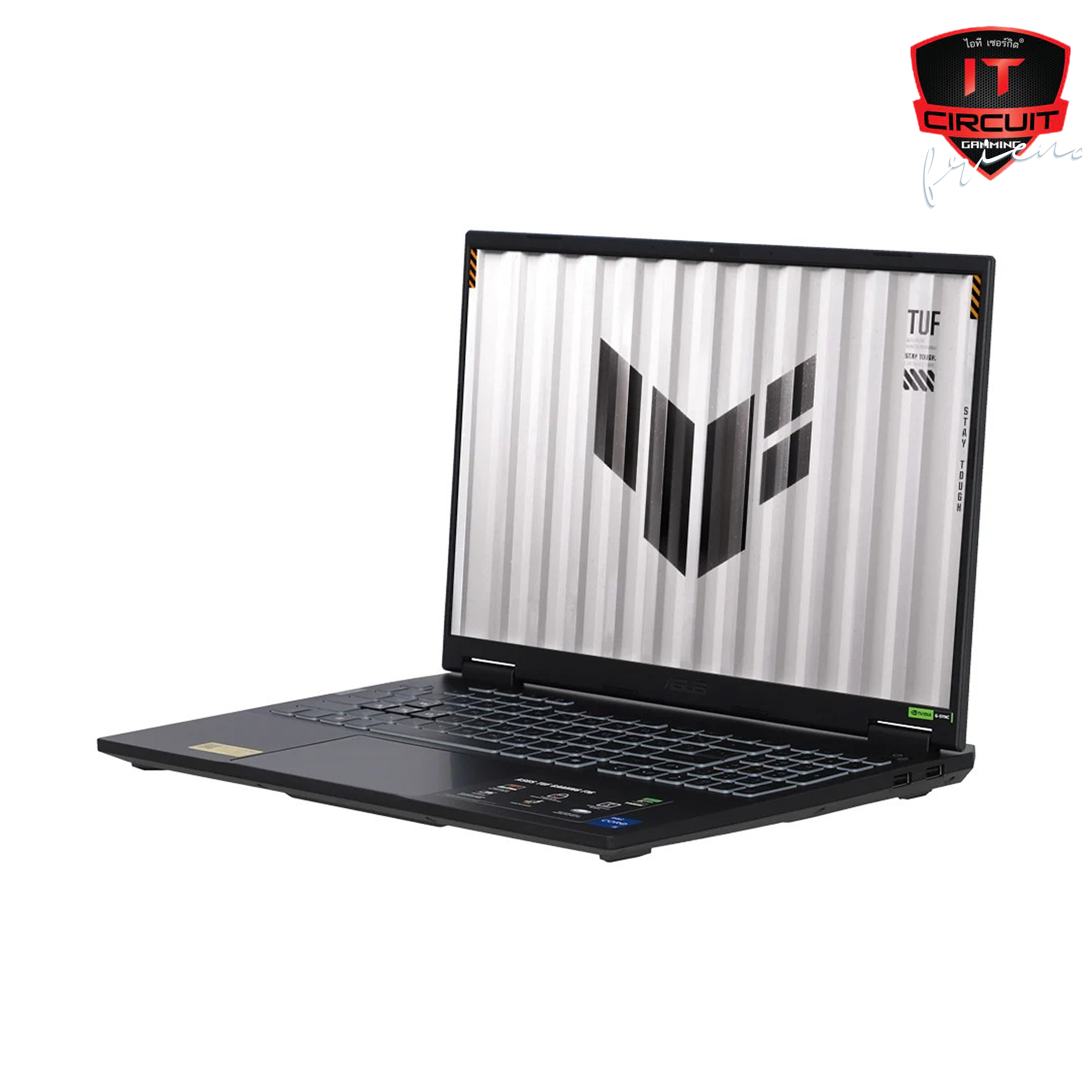 NOTEBOOK (โน้ตบุ๊ค) ASUS TUF GAMING F16 FX608JM-RV008W (JAEGER GRAY)