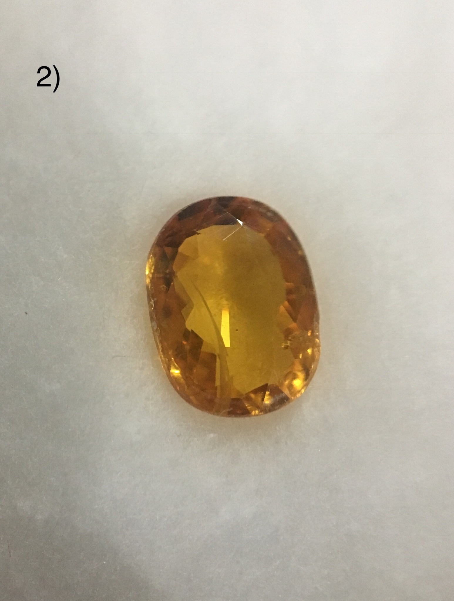 (ของขวัญวันแม่ เริ่มต้น 790 บาท)บุษราคัมแท้ พลอยสวย ไฟดี ไม่พอใจยินดีคืนเงิน