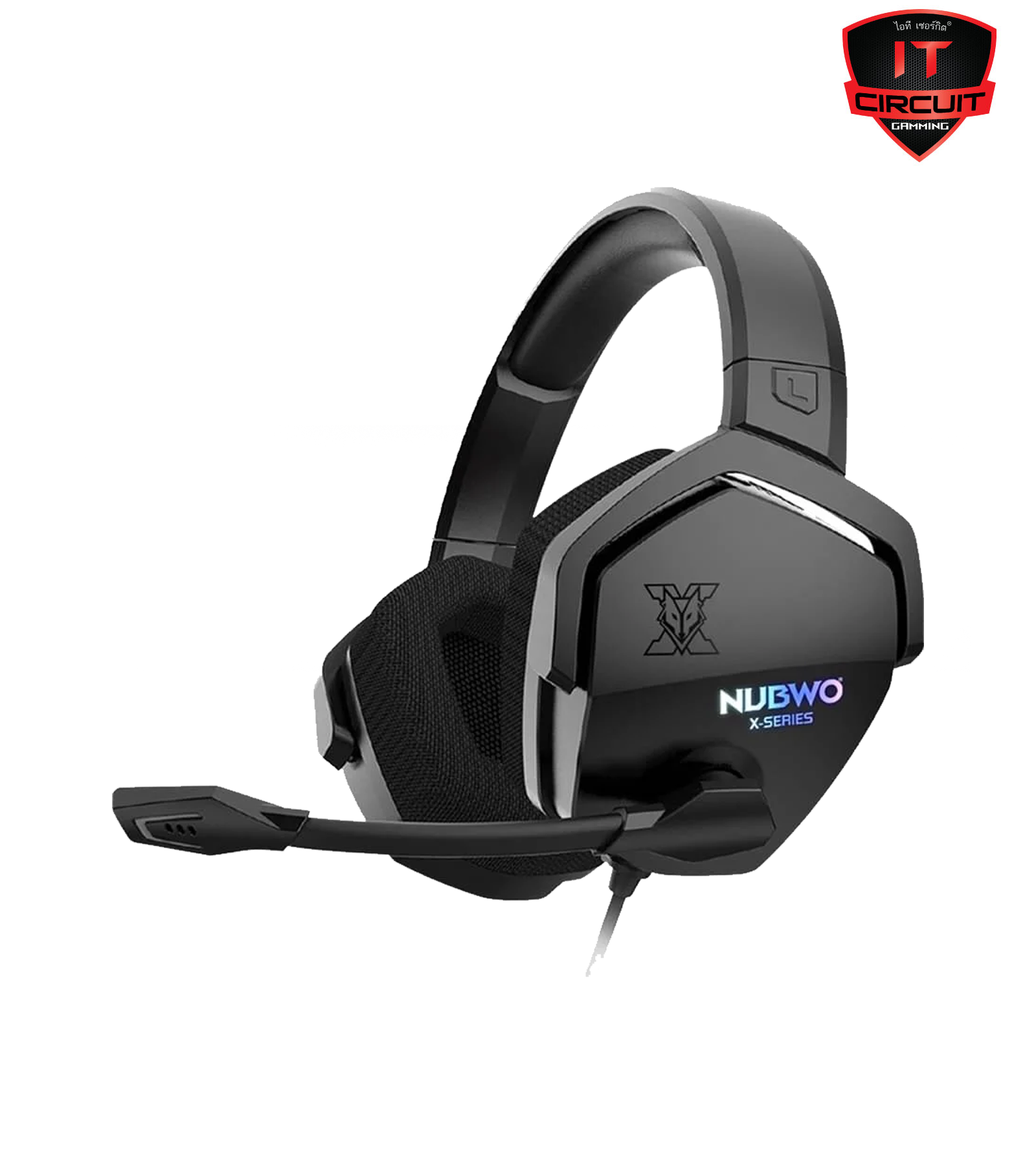 HEADSET (หูฟัง) (7.1) NUBWO-X X99 BLACK