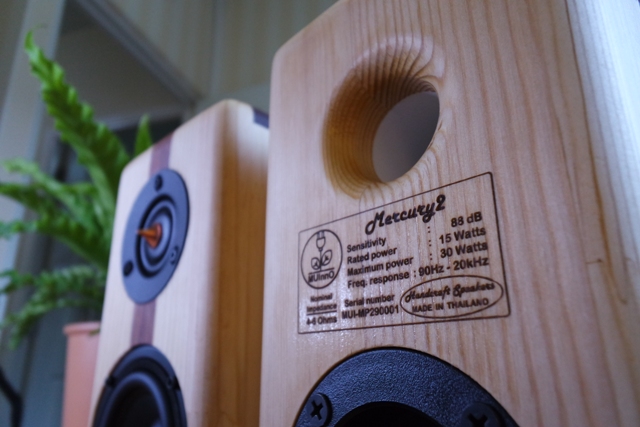 ลำโพงไม้จริง MUInnO Mercury2 (สินค้านี้เลือกการจัดส่งในหมวดหมู่ DIY และ AUDIO เท่านั้น)