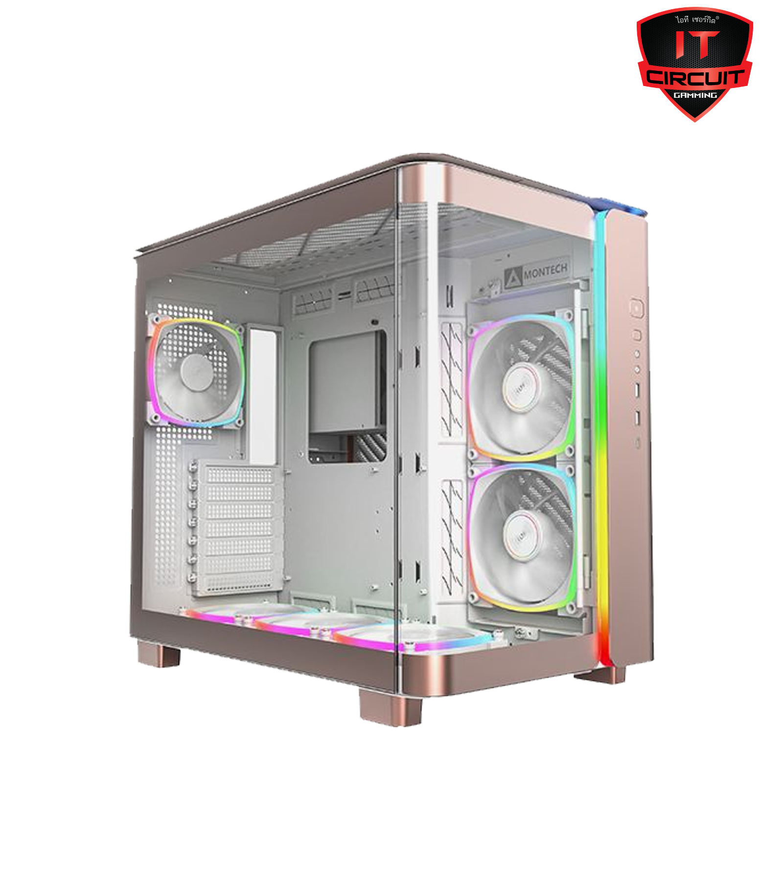 CASE (เคส) (NP) MONTECH ATX KING 95 PRO ROSE GOLD