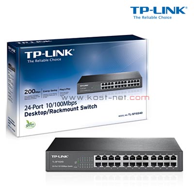 Switching Hub TP-LINK (TL-SF1024D) 24 Port (11")