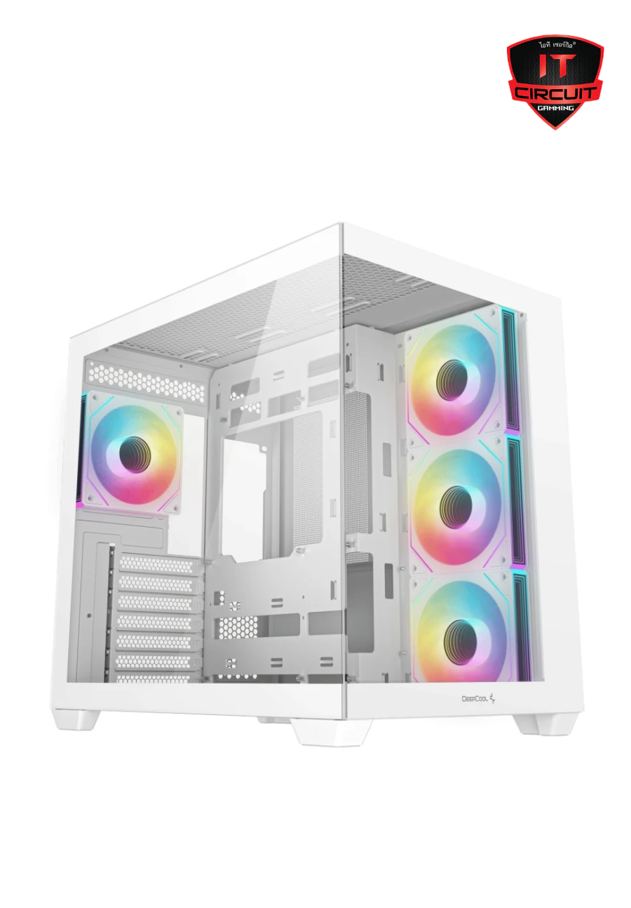 ATX CASE (เคส) (NP) DEEPCOOL CG530 4F WHITE SN011025T310H