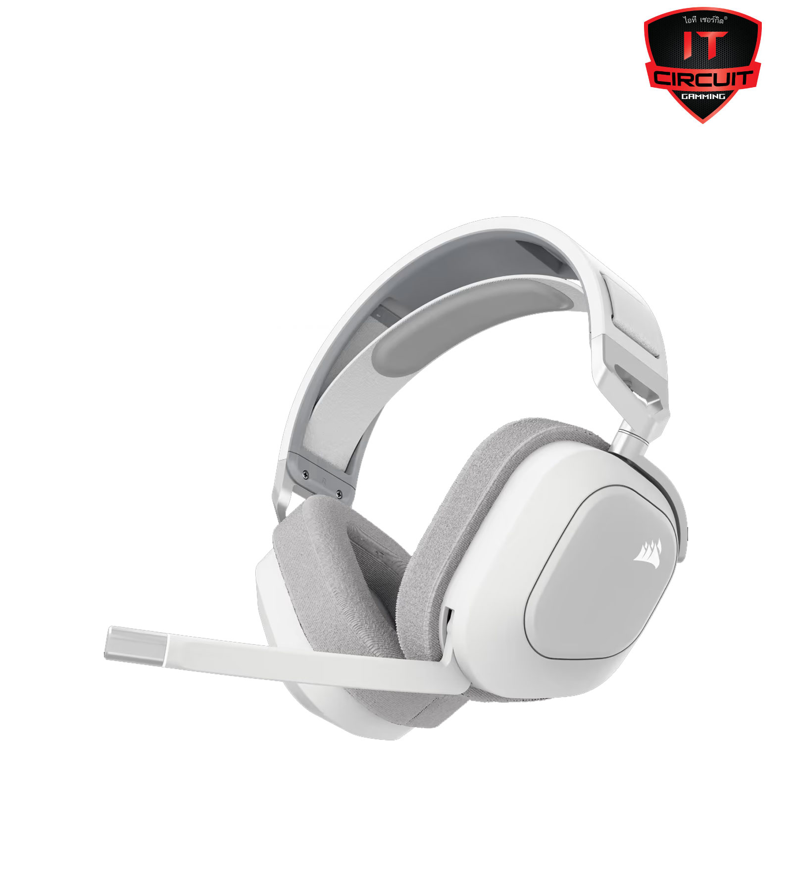 WIRELESS HEADSET (7.1) CORSAIR HS80MAX RGB WHITE