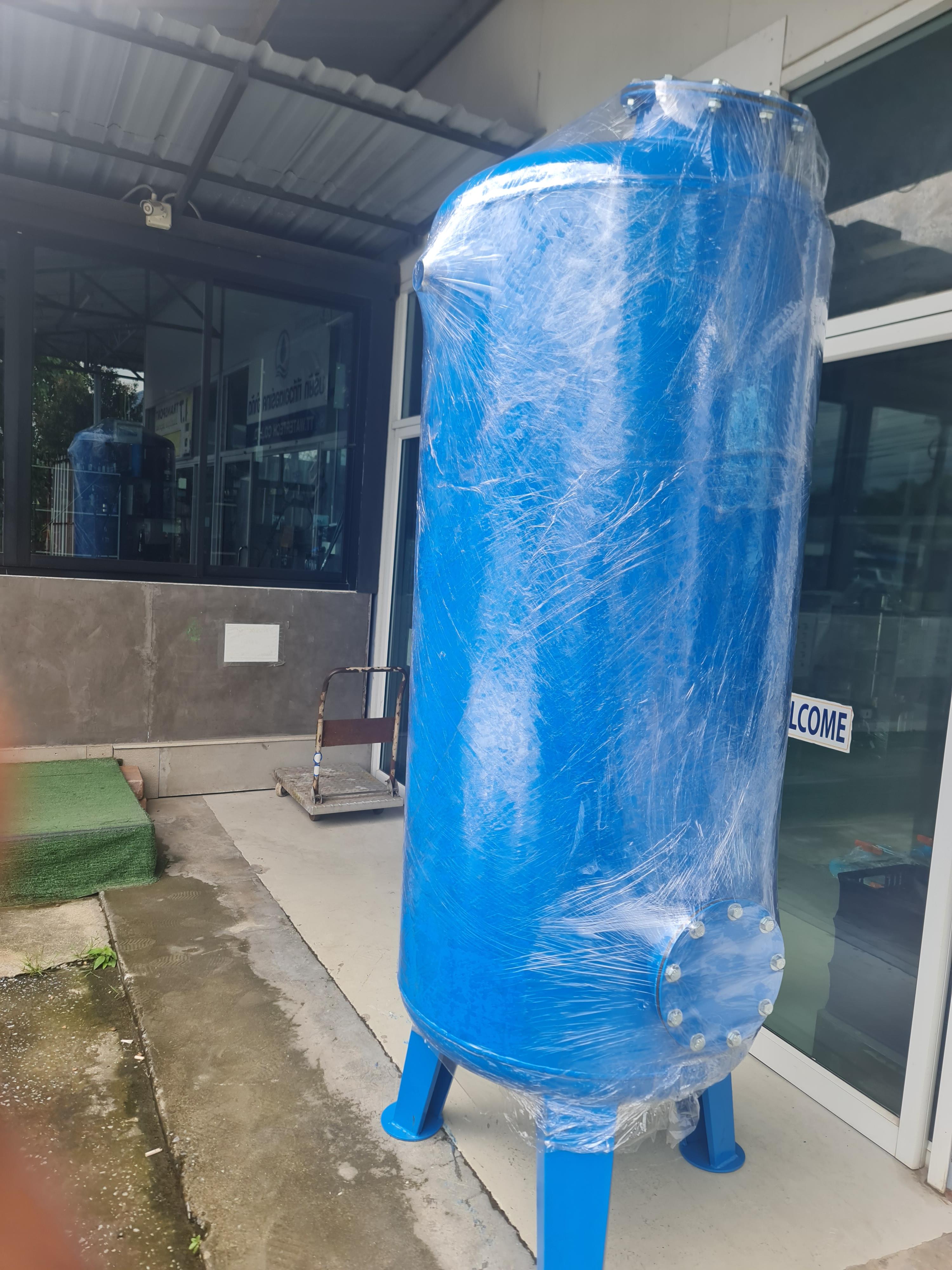 ถังกรองเหล็กขนาด28นิ้ว70cm x 150cm. x 4.5 mm