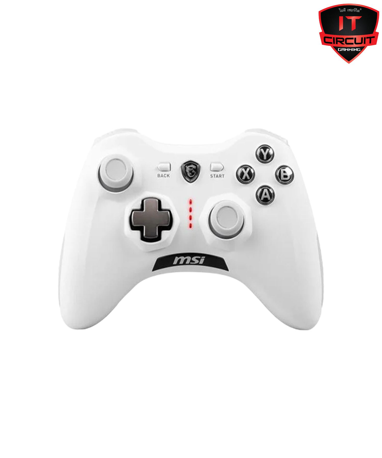 WIRELESS JOYSTICK (จอยสติ๊กไร้สาย) MSI GAMING FORCE GC 30 V2 (WHITE)
