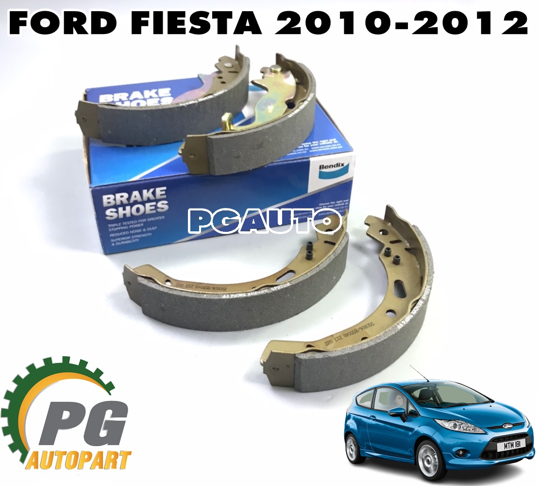 ก้ามเบรคหลัง FORD FIESTA ปี 2010-2012 (1 ชุด = 4 ล้อ) BENDIX / รูปจริง