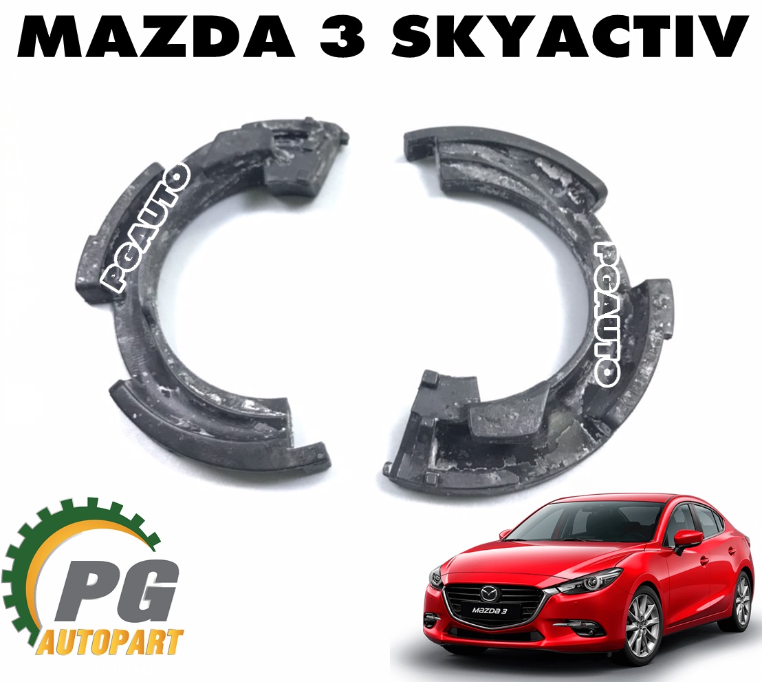 ยางรองสปริงโช๊คหน้าล่าง LH/RH MAZDA 3 SKYACTIV ปี 2014-2018 (1 คู่) เเท้ / รูปจริง
