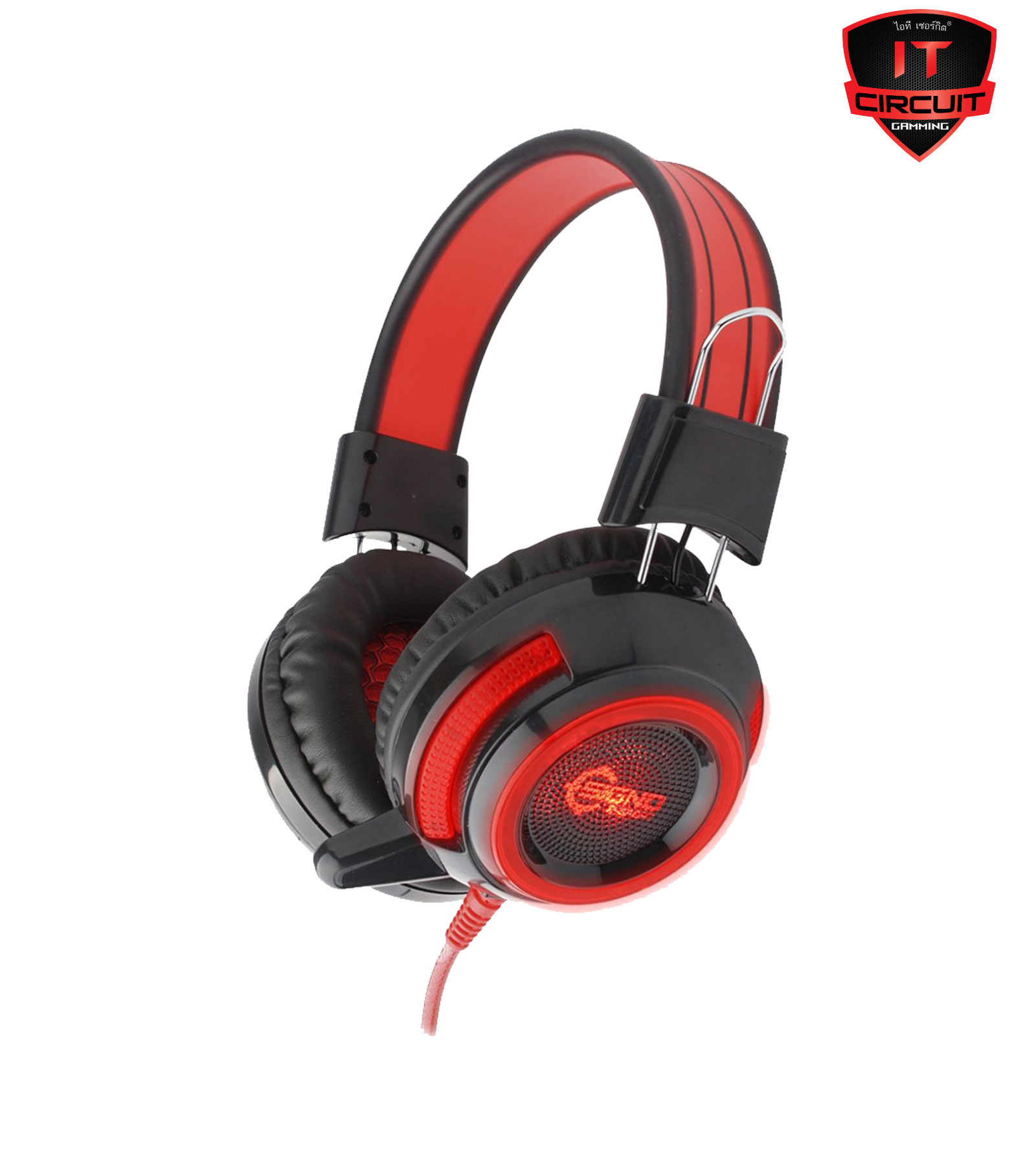 HEADSET (หูฟัง) SIGNO HP-805 (BLACK-RED)