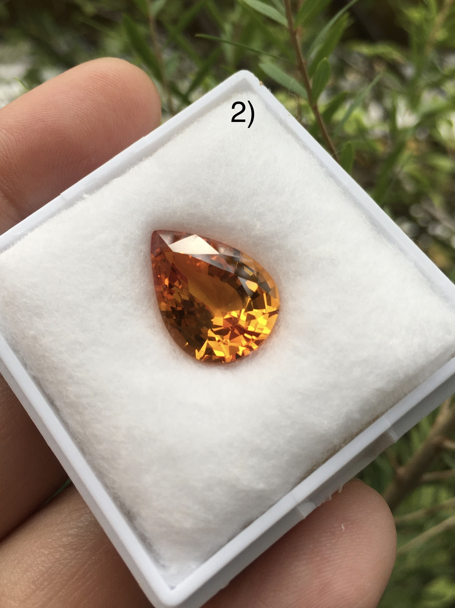 (เริ่มต้น 590) บุษราคัม โคลนนิ่ง พลอยสังเคราะห์สวยเหมือนบุษราคัมแท้ สีเหลืองน้ำงาม ไฟดี