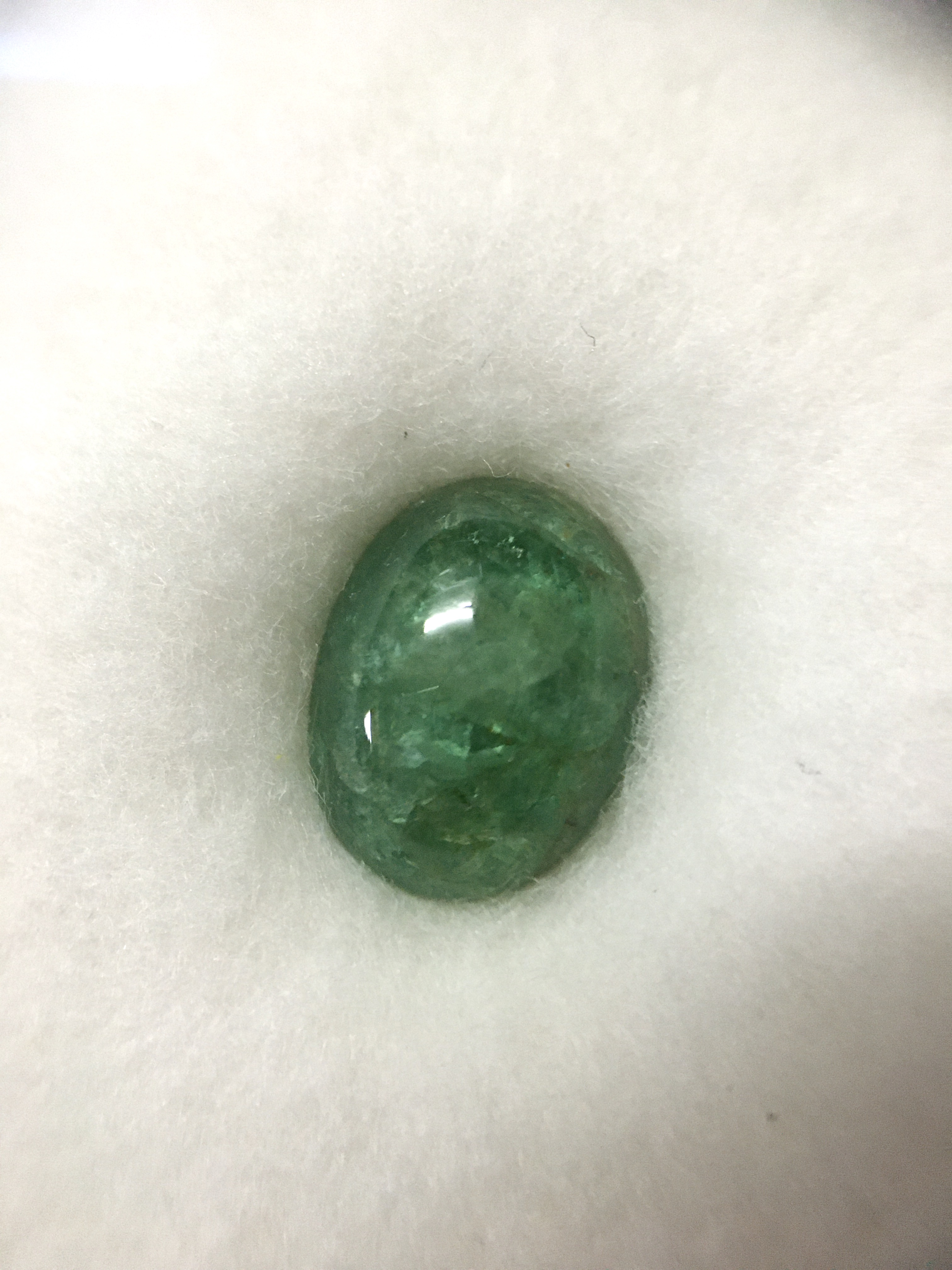 EMERALD มรกต แท้ 3.48 กะรัต พลอยแท้ สีเขียวสดสวย พลอยสวยน่าสะสม