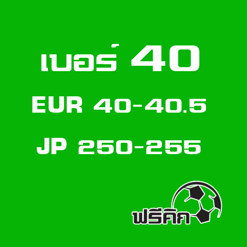 สตั๊ด เบอร์ 40-40.5 / 250-255JP