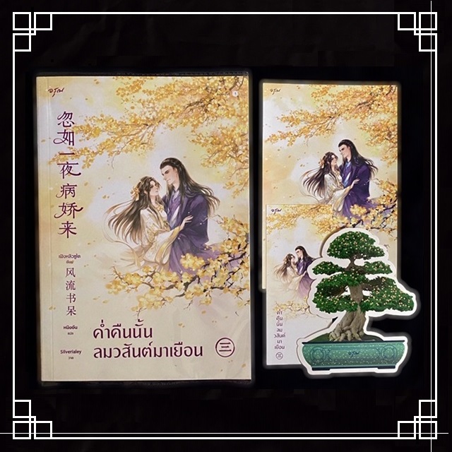 [หนังสือมือ2] นิยายแปลจีน " ค่ําคืนนั้นลมวสันต์มาเยือน " 3 เล่มจบ Boxset