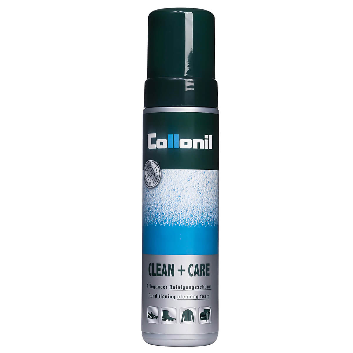 Collonil Clean+Care 200 ml. | โฟมทำความสะอาดผ้าและหนัง เหมาะสำหรับคราบหนักและคราบฝังลึก