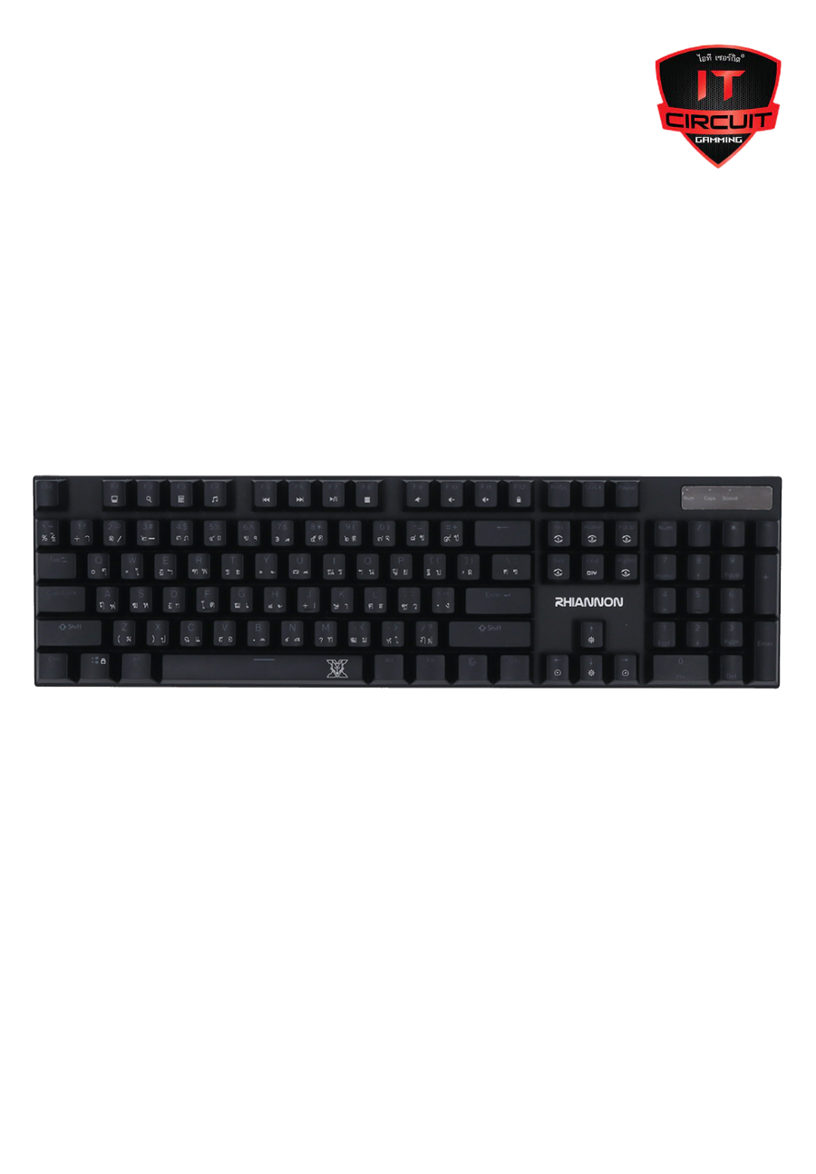 KEYBOARD NUBWO-X X62 RHIANNON BLACK (RED SWITCH) SN24925T120H