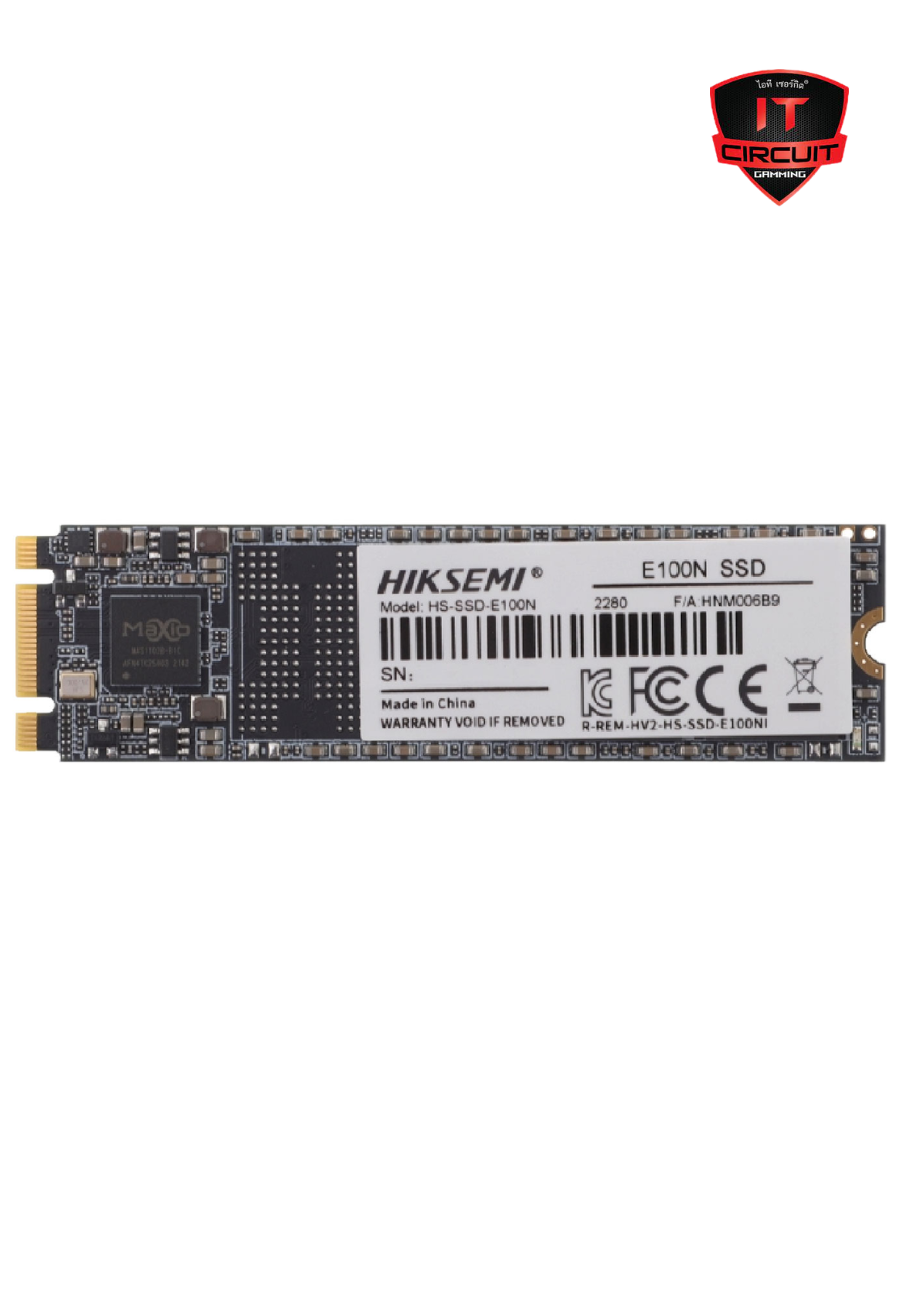 512 GB SSD (เอสเอสดี) HIKSEMI CITY E100 - 2.5 INCH SATA3 (HS-SSD-E100-512G)
