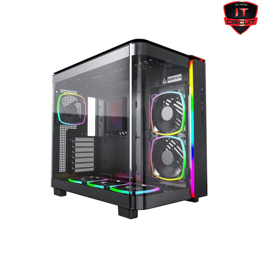 ATX CASE (เคส) (NP) MONTECH KING 95 PRO BLACK SN181025B170Y