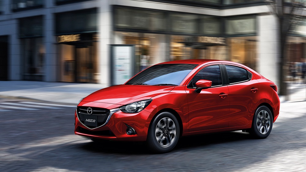 ลูกยางกันกระแทกฝาท้าย MAZDA 2 SKYACTIV(4 ประตู) ปี 2014-2018 (1 คู่) แท้ / รูปจริง