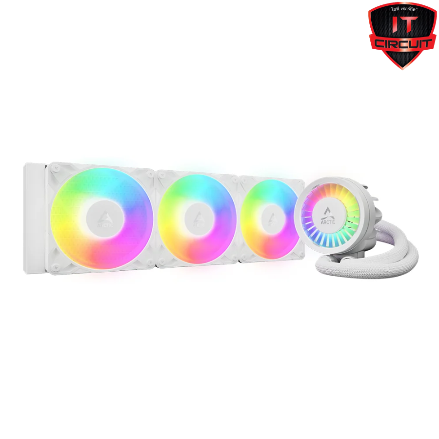 LIQUID COOLER (ชุดน้ำปิด) ARCTIC LIQUID FREEZER III PRO 360 A-RGB WHITE
