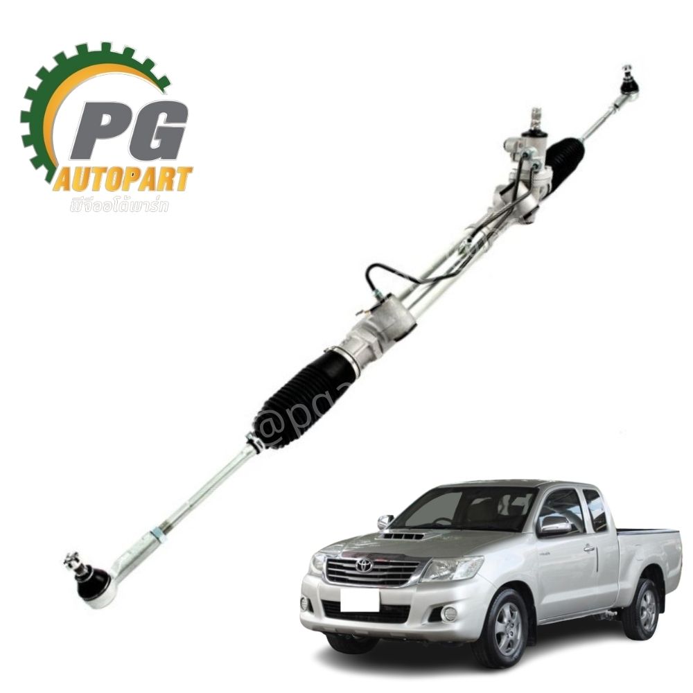 แร็คพวงมาลัย (น้ำมัน) TOYOTA VIGO ปี 2004-2014 (2WD) (1เส้น) / ญี่ปุ่น