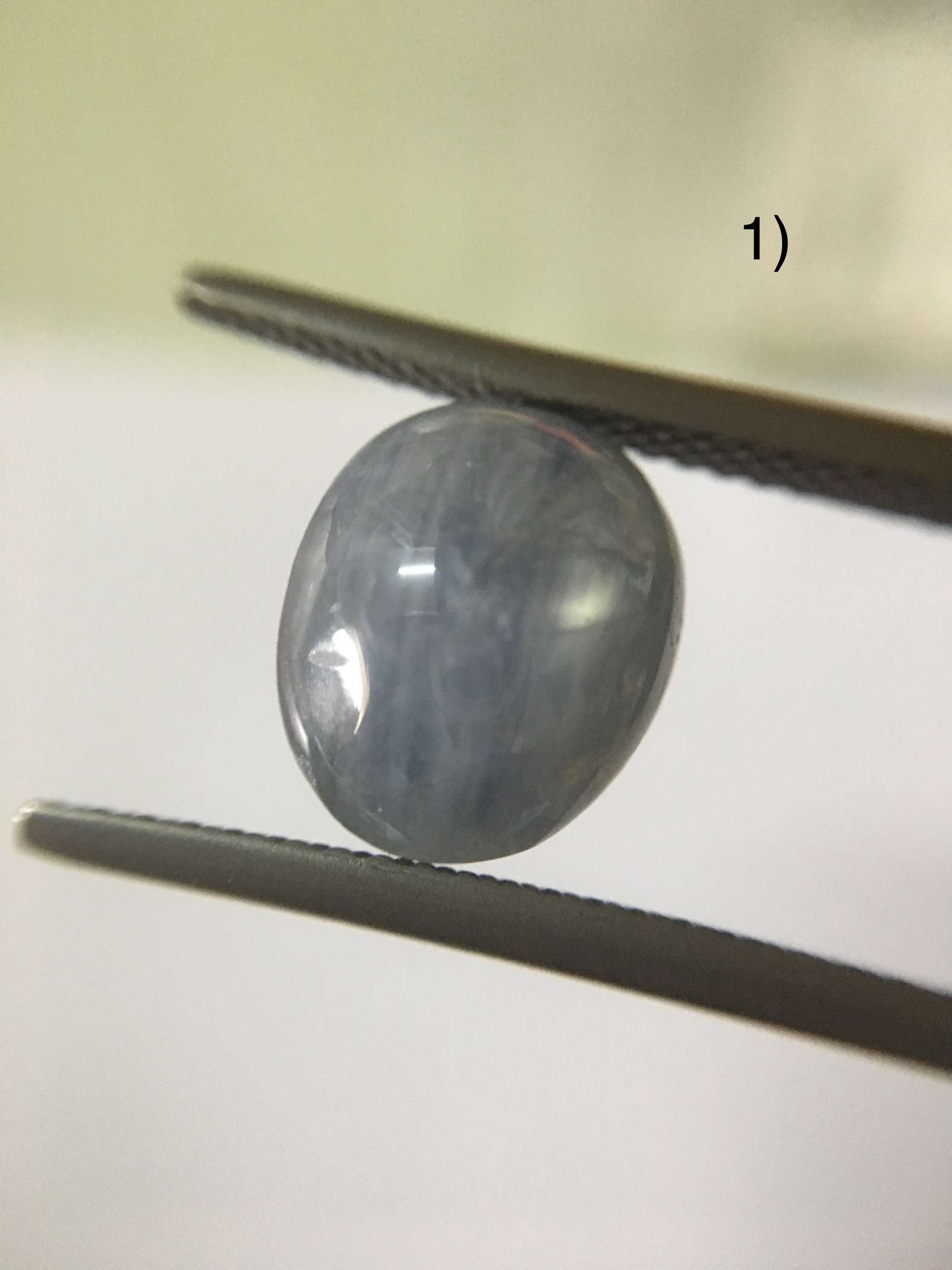 BLUE STAR SAPPHIRE ไพลินสตาร์ พลอยแท้ มีสตาร์ขาชัด สวยแปลก เหมาะสะสมจ้า