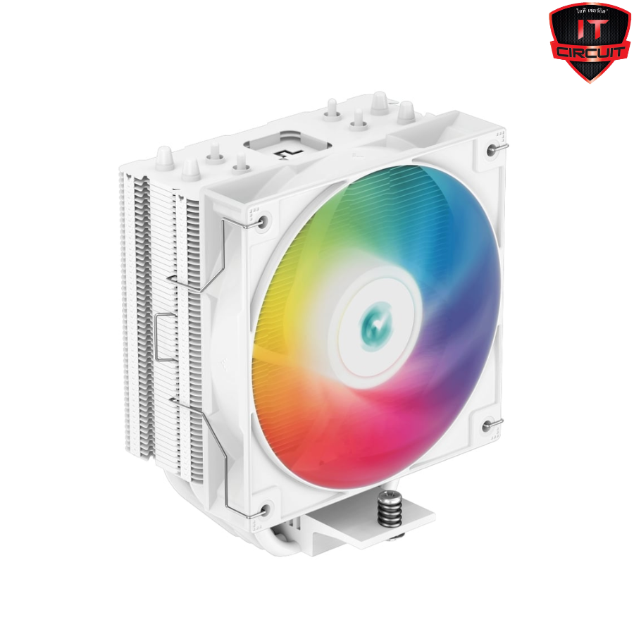 CPU COOLER (ฮีทซิ้งก์) DEEPCOOL AG400 ARGB WHITE SN101025A200Z