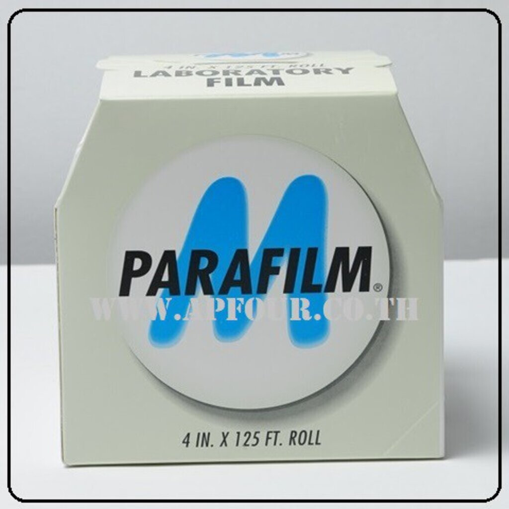 พาราฟิล์ม เอ็ม Parafilm M 1 ม้วน เทปสำหรับใช้ในห้องปฏิบัติการ พันกิ่งต้นไม้ ถนอมอาหาร เทปพันป้องกันการคายน้ำและป้องกันน้ำเข้า