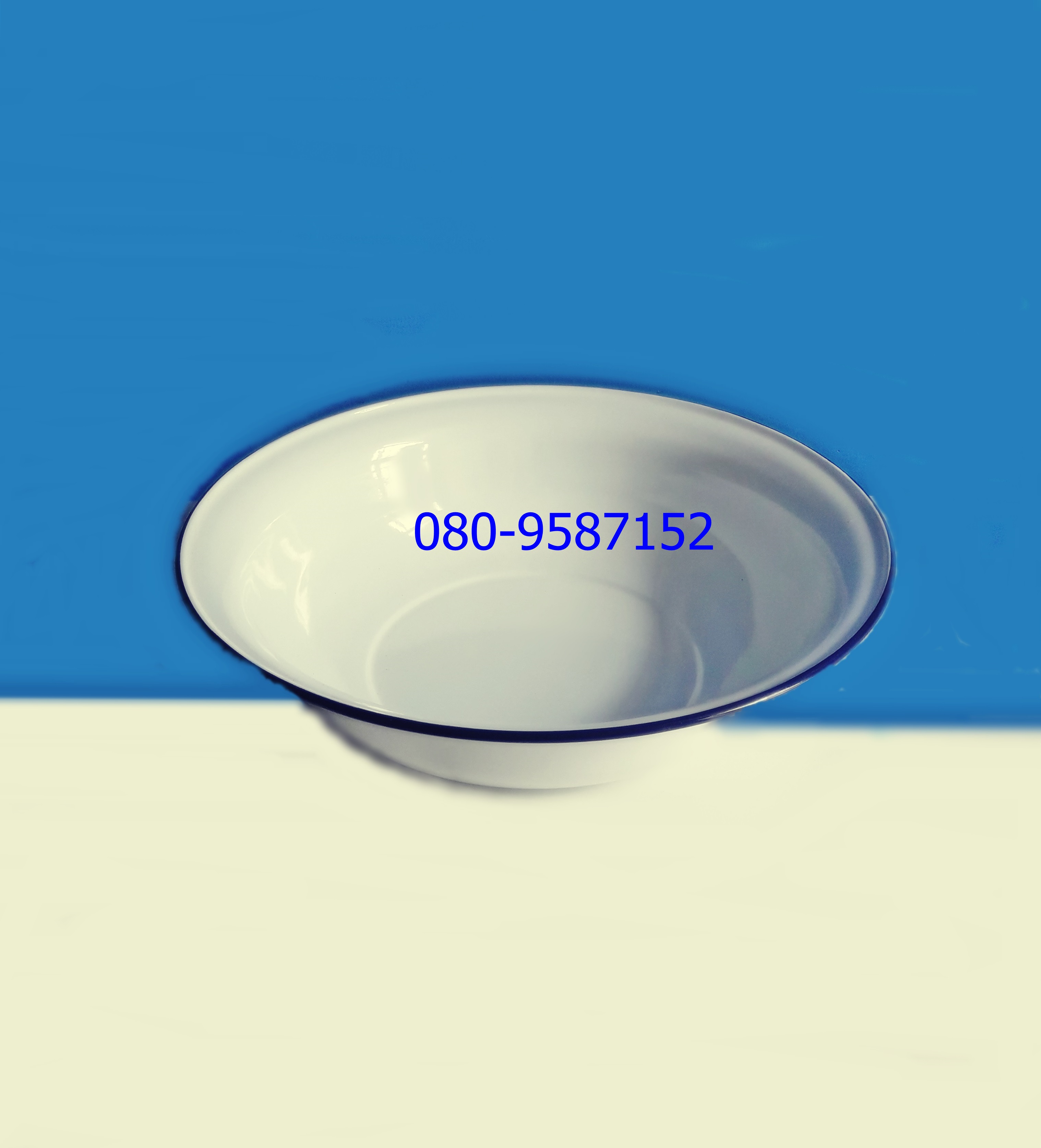 กะละมังเคลือบขาว-ตรากระต่าย ขนาด 50 ซ.ม