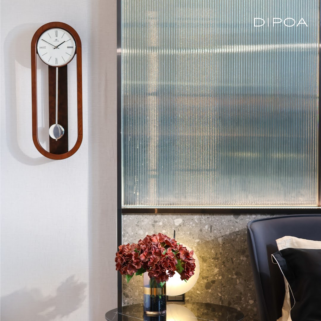 นาฬิกาแขวนผนัง นาฬิกาติดผนัง DIPOA รุ่นWP114DB