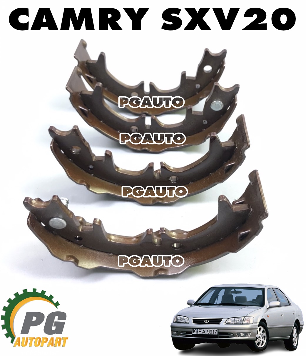 ก้ามเบรคมือหลัง TOYOTA CAMRY SXV20 ปี 1998-2002 ( 1 ชุด = 4 ชิ้น) / รูปจริง