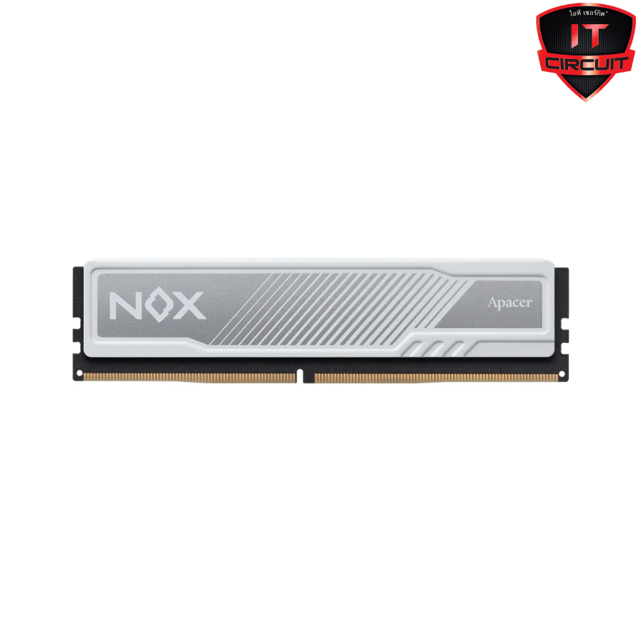 RAM (แรม) DDR4(3200) 16GB APACER NOX (WHITE) SN031025T10H