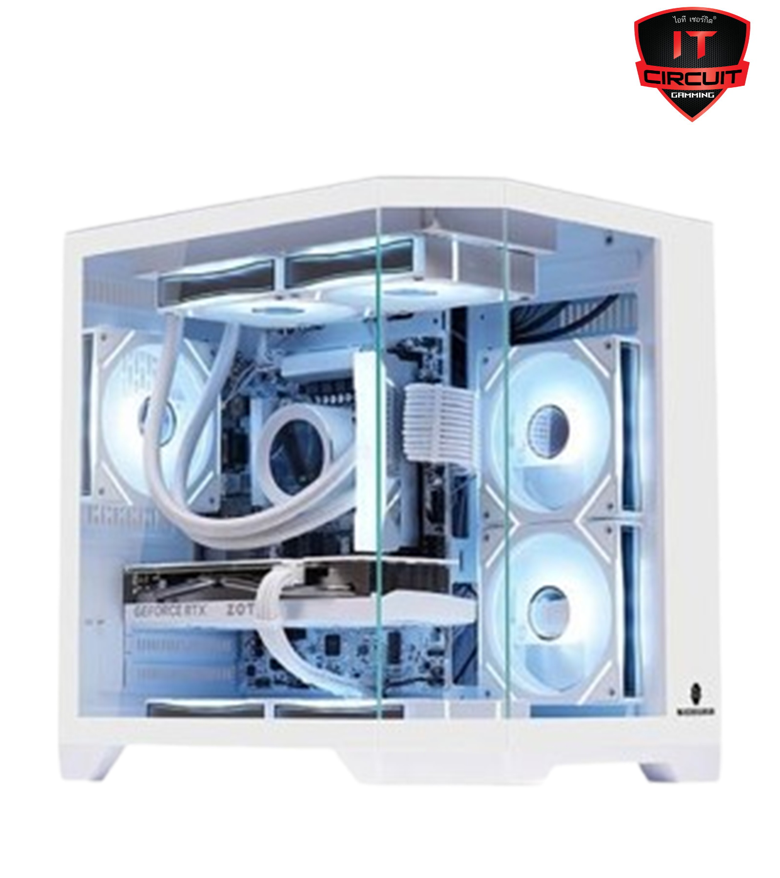 RYZEN 5 7500F 6C/12T /3Y / SL240 WHITE /5Y / A620M WIFI DDR5 4Slot /3Y / 32GB (16x2) DDR5 5600MHz/LT / 1.TB SSD M.2 PCIe /3Y / RTX 5060 8GB GDDR7/3Y / 650w. (80+ SILVER)/3Y / Dreamer MATX Panorama /