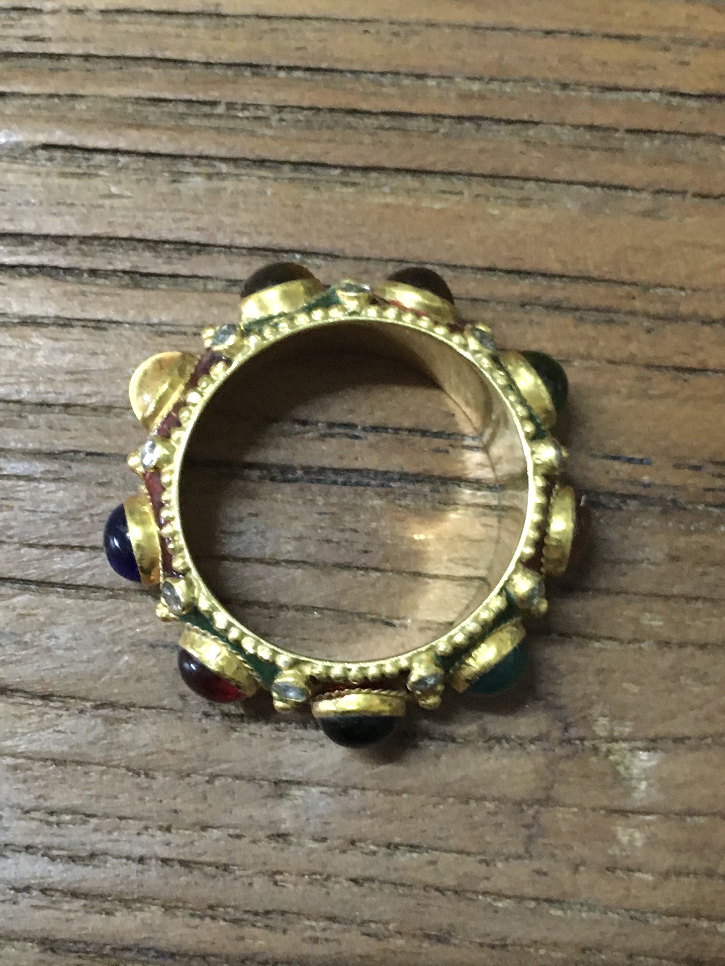 (มือสอง) แหวนพิรอด ทองเพชรแท้ 0.45 กะรัต งานโบราณ สวย ขลัง มีเสน่ห์มากค่ะ