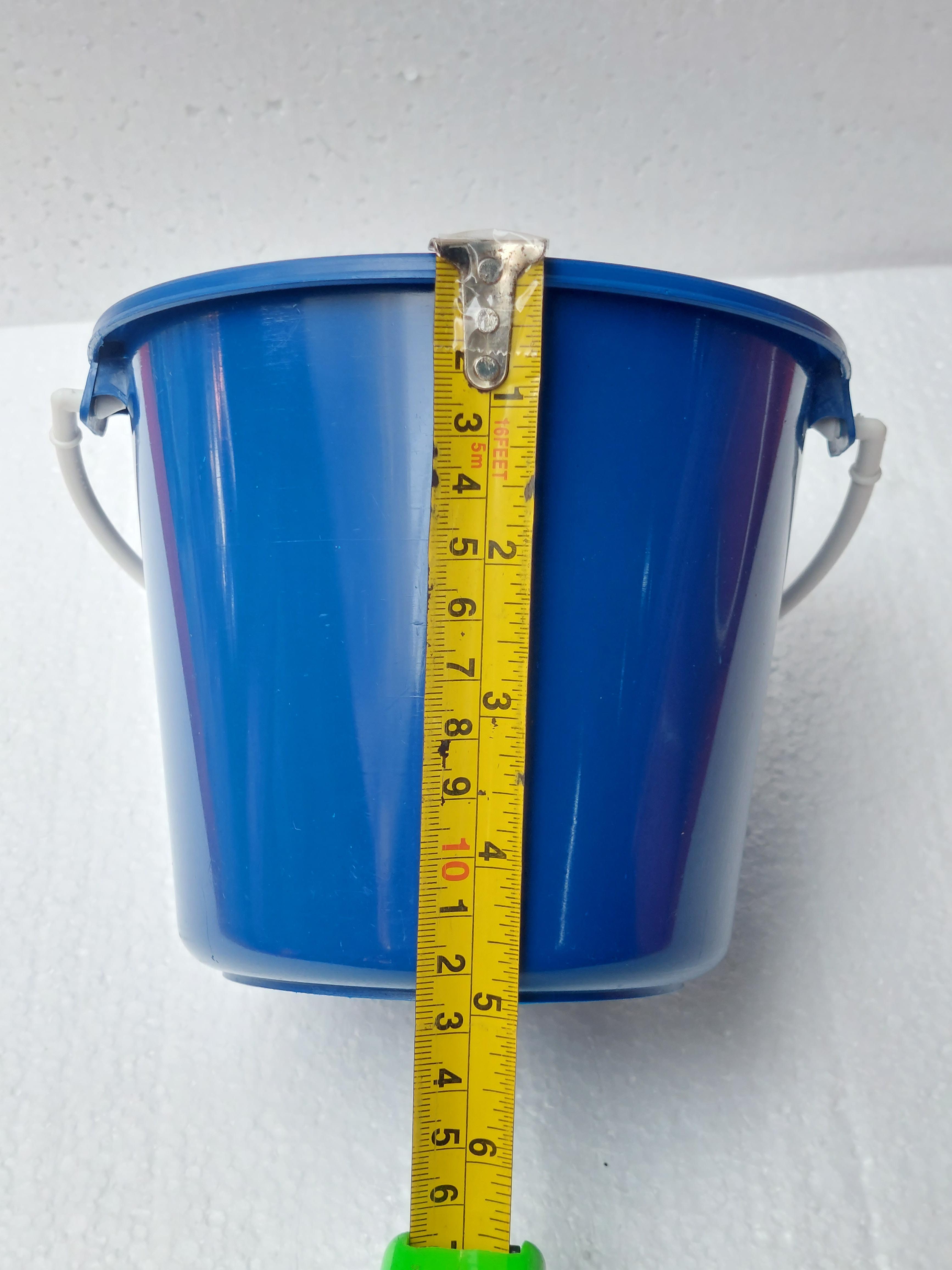 ถังน้ำหูหิ้วพลาสติก กลม ขนาด 0.5 แกลลอน /โหล (12 ใบ)