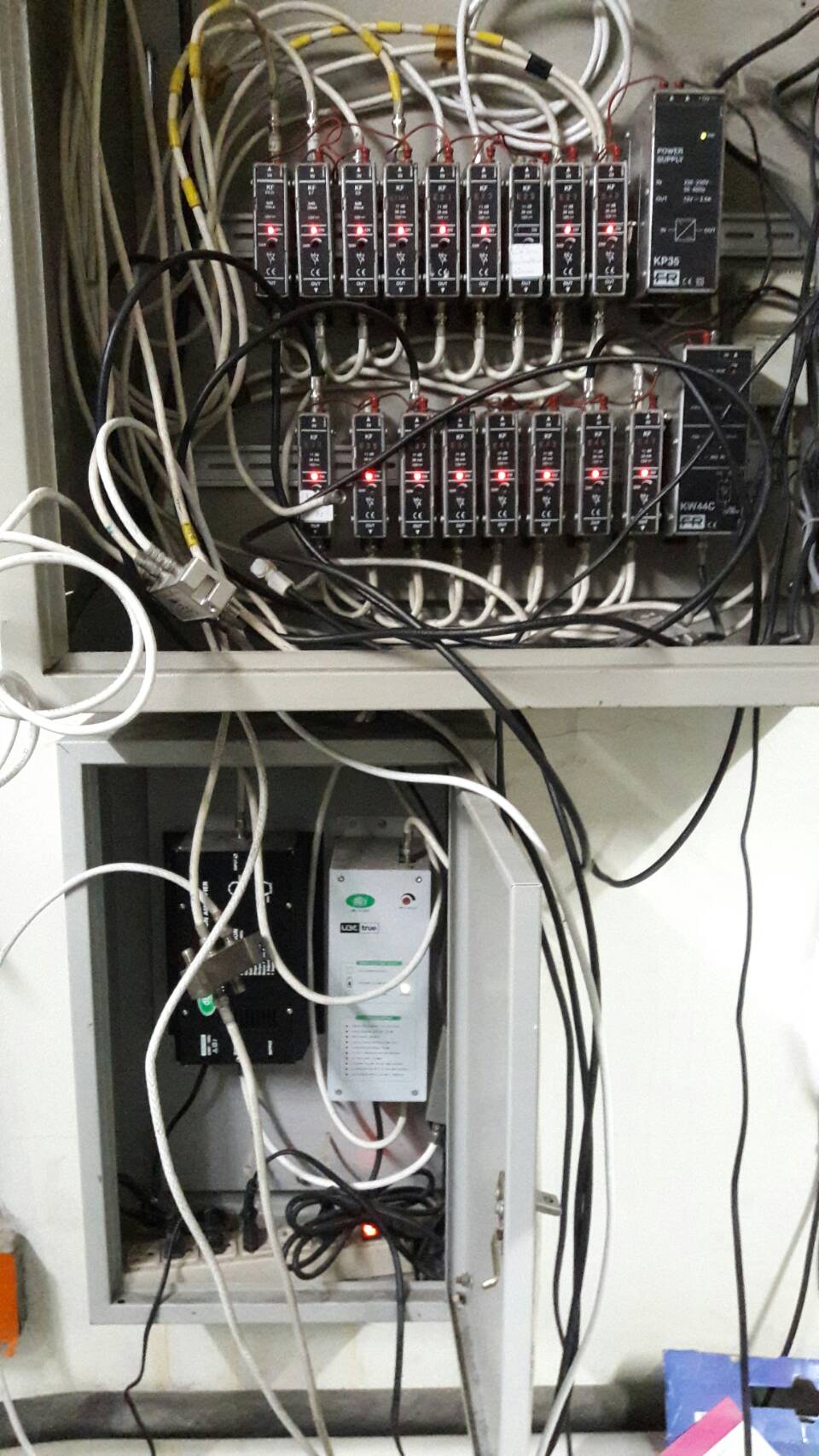 แก้ไขระบบ MATV Mbox leotech SMATV