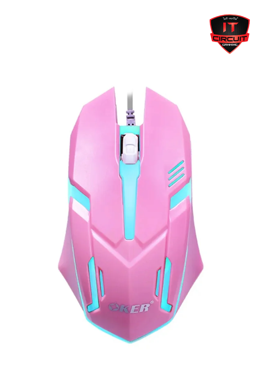 MOUSE (เมาส์) OKER OP-167 PINK SN031025T104H