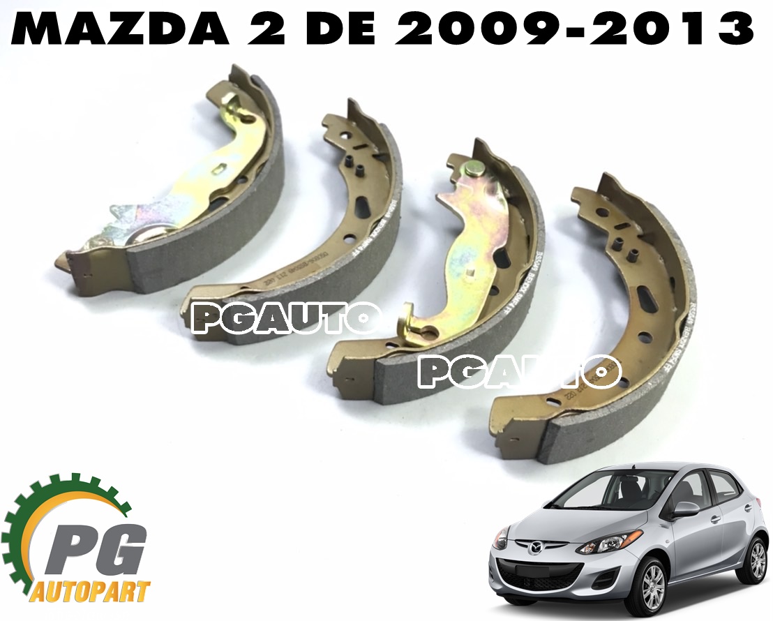 ก้ามเบรคหลัง MAZDA 2 DE ปี 2009-2013 1.5 L (1 ชุด = 4 ล้อ) BENDIX / รูปจริง