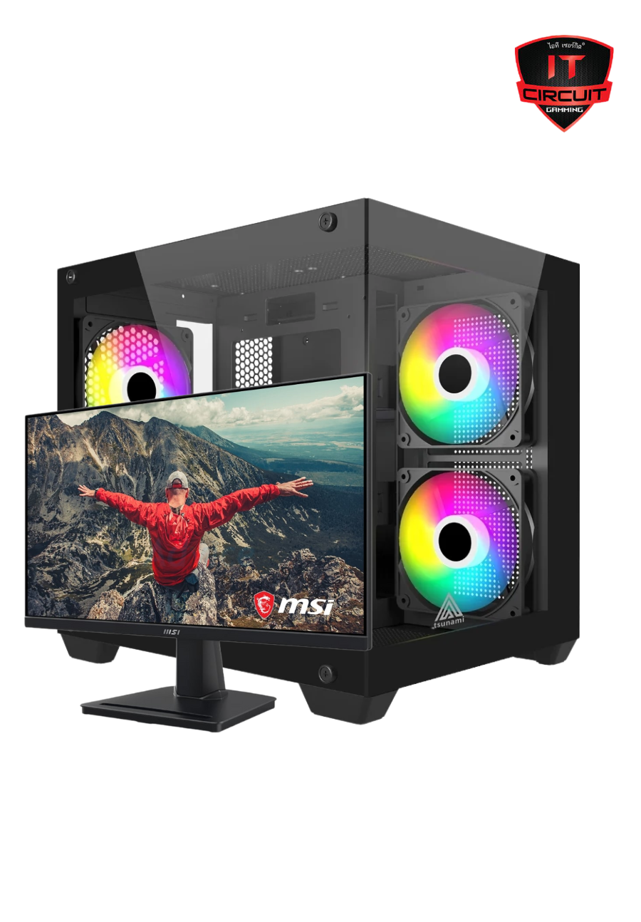 Ryzen 5 5500GT 6C/12T/3Y / ORIGINAL FAN / A520M DDR4 2Slot /3Y / 16GB DDR4 (3200) (8GBX2) /LT / 500.GB M.2 PCIe /3Y / 600W 80+ WHITE /3Y / ADVENTURE X VIEW KK/1Y / 22" 100Hz /3Y