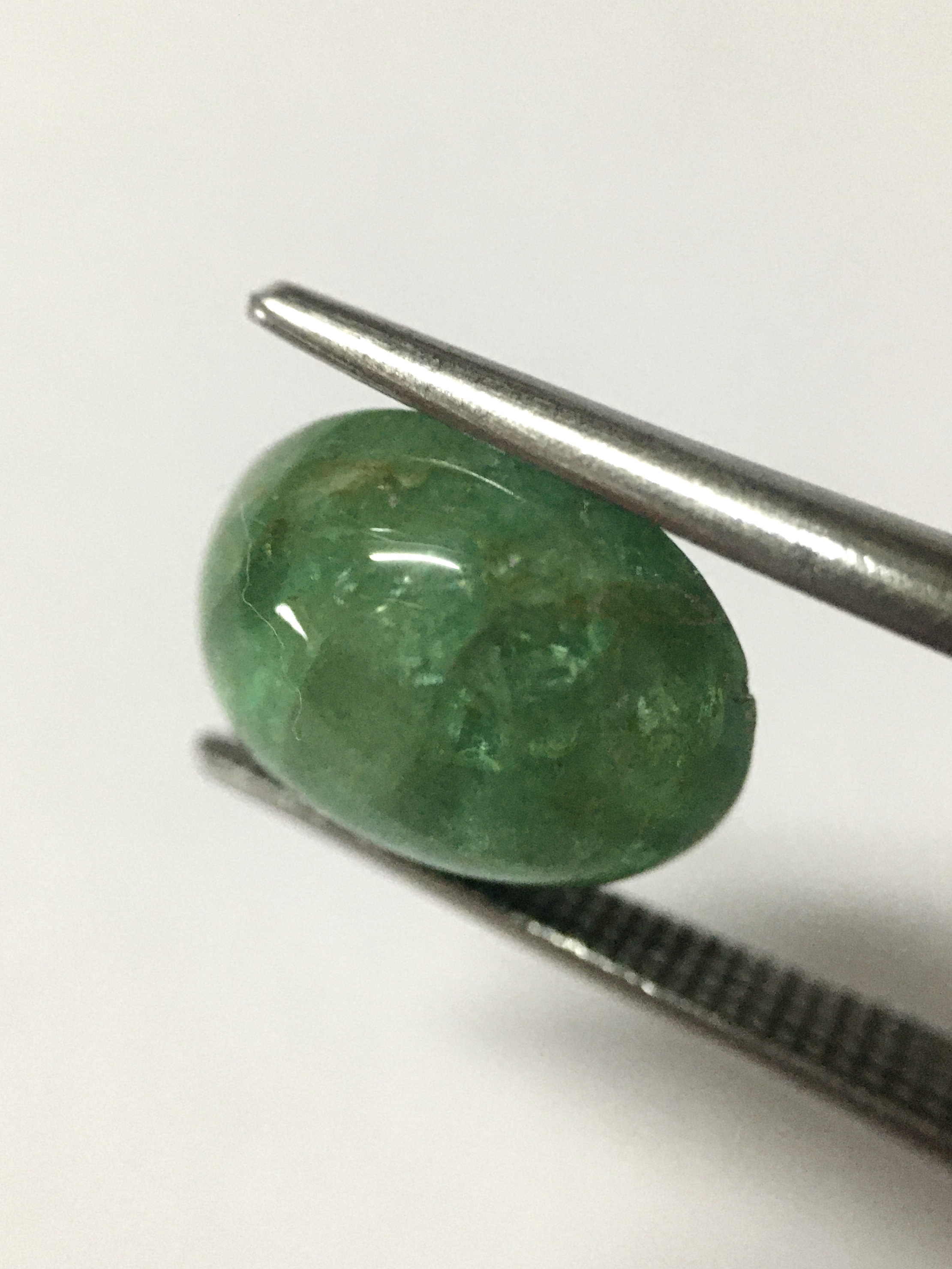 EMERALD มรกต แท้ 3.48 กะรัต พลอยแท้ สีเขียวสดสวย พลอยสวยน่าสะสม