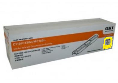 OKI 44250701 TN-C110-Y (1.5K) Yellow
