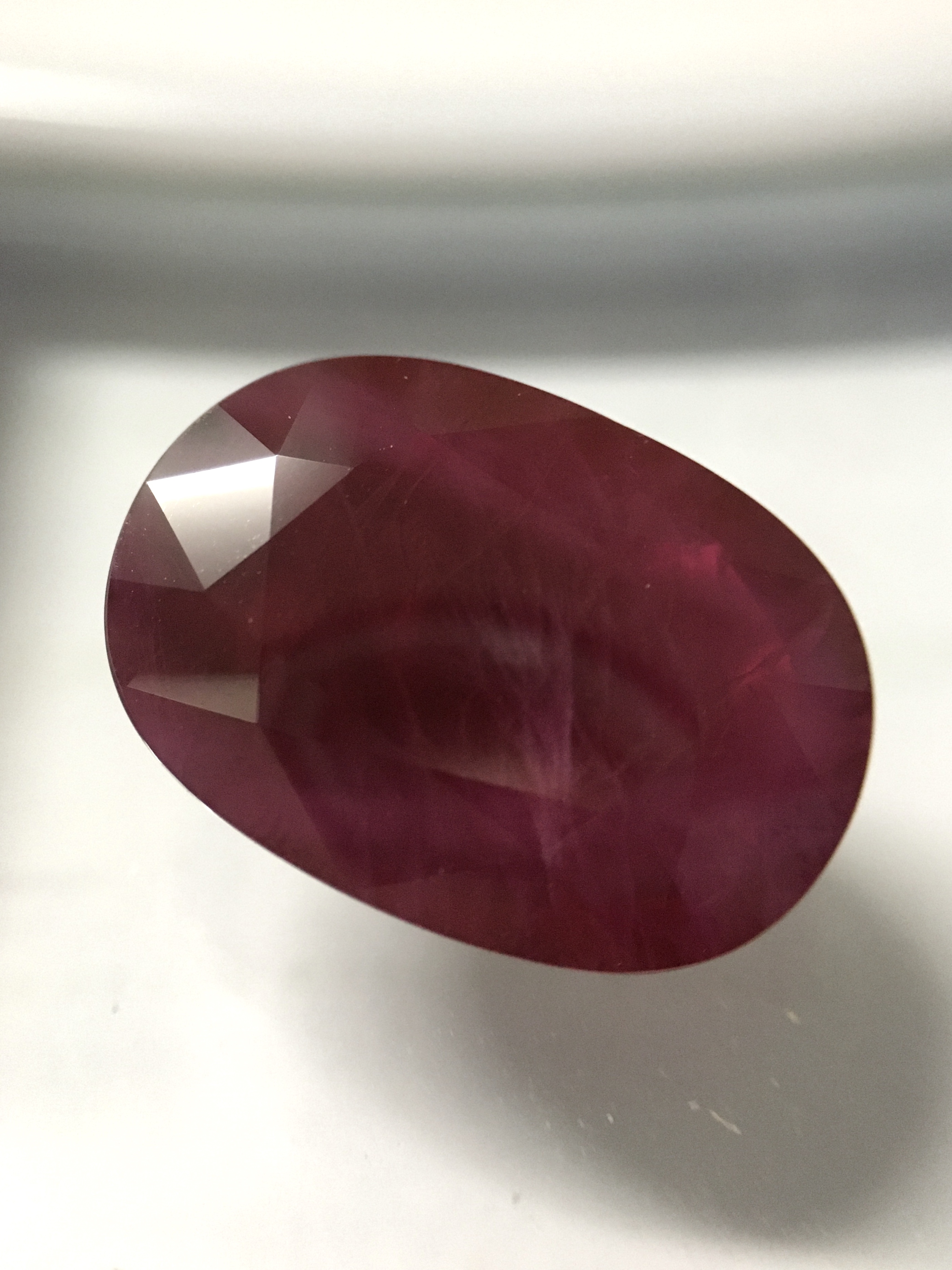 BIG RUBY ทับทิมแท้ 14.056 กะรัต พลอยพม่าแท้ พลอยสีแดงเลือดนกเนื้อฉ่ำ ผิวสวยเนียนกริบ