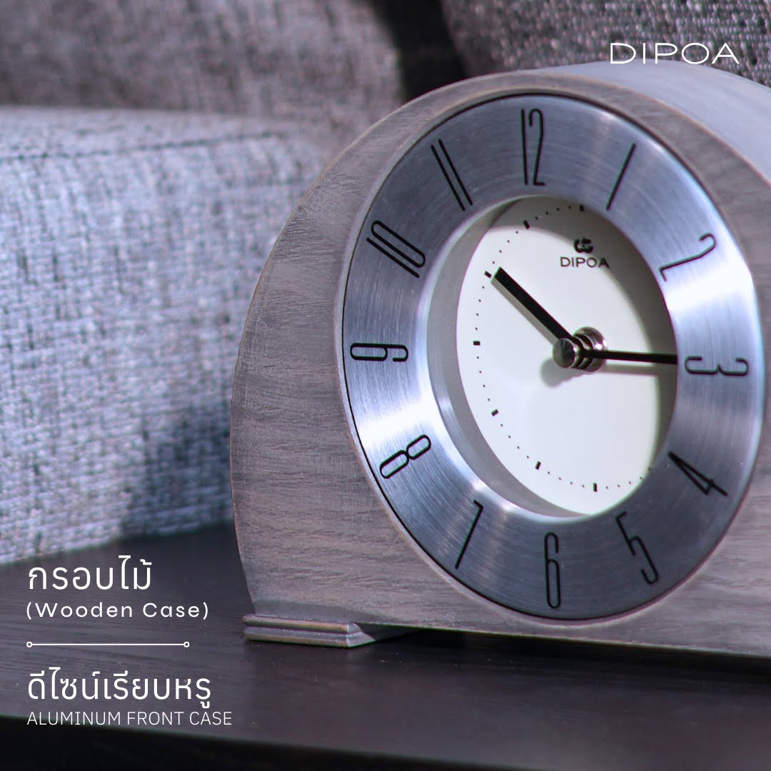 นาฬิกาตั้งโต๊ะ DIPOA รุ่นSN101GY