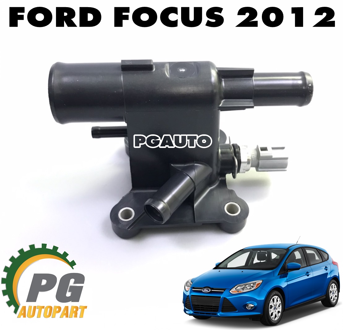 ข้อต่อเสื้อวาวล์น้ำ FORD FOCUS 2.0 L ปี 2012 ขึ้นไป เบนซิน (รูปจริง) (1ชิ้น) / แท้ศูนย์