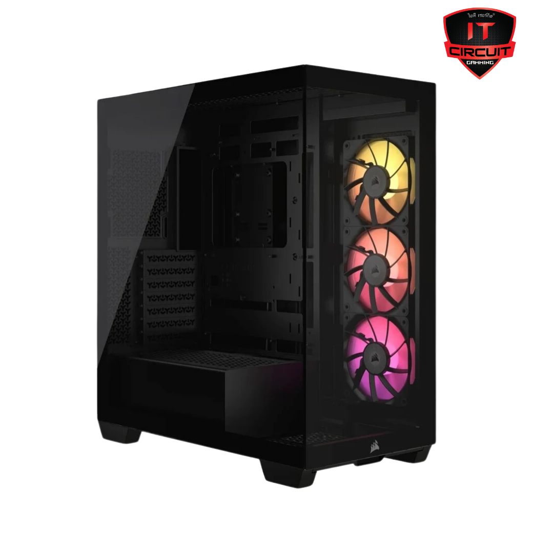 ATX CASE (NP) CORSAIR 3500X RGB TEMPERED GLASS BLACK